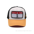 5 Panel Spleißen Metallplatten -Trucker Hut